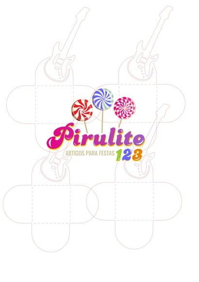 ARQUIVO SILHOUETTE FORMINHAS GUITARRA