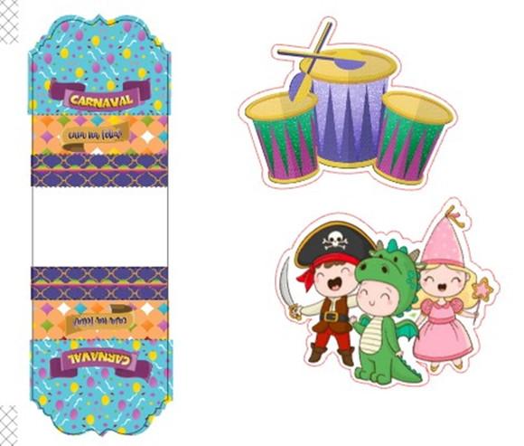 Arquivo SILHOUETTE KIT BAILINHO DE CARNAVAL INFANTIL