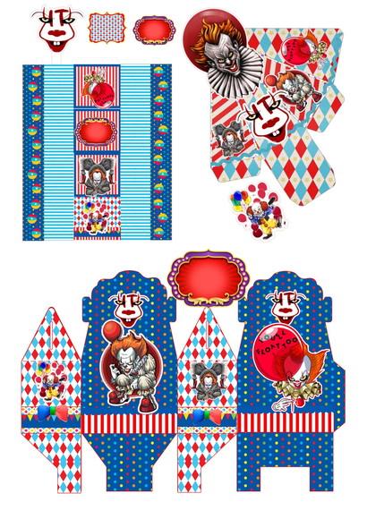 Arquivo Silhouette Kit It a Coisa o Palhaço Pennywise