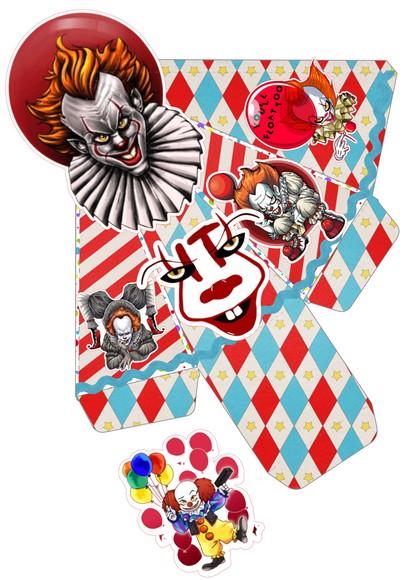Arquivo Silhouette Kit It a Coisa o Palhaço Pennywise