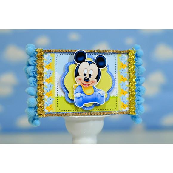 Arquivo Silhouette Mickey Baby Superluxo