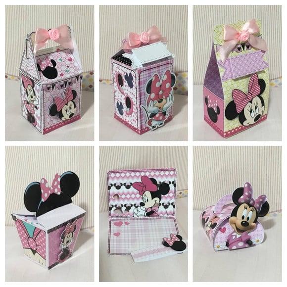 Arquivo Silhouette Minnie Rosa Luxo Completo com Cx Alta
