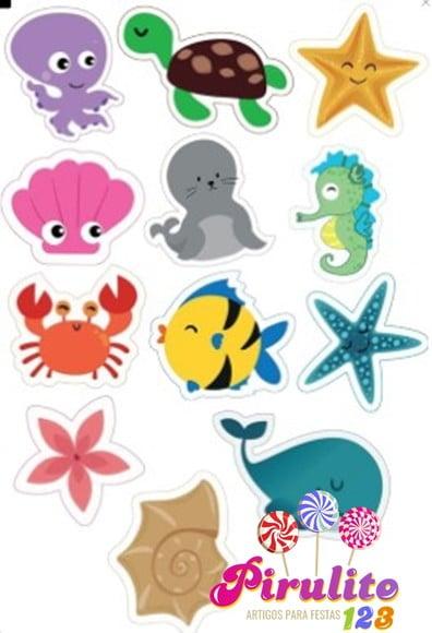 Arquivo SILHOUETTE TAGS APLIQUES FUNDO DO MAR