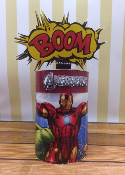 Arquivo Silhouette Vingadores Completo Luxo