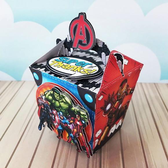 Arquivo Silhouette Vingadores Completo Luxo
