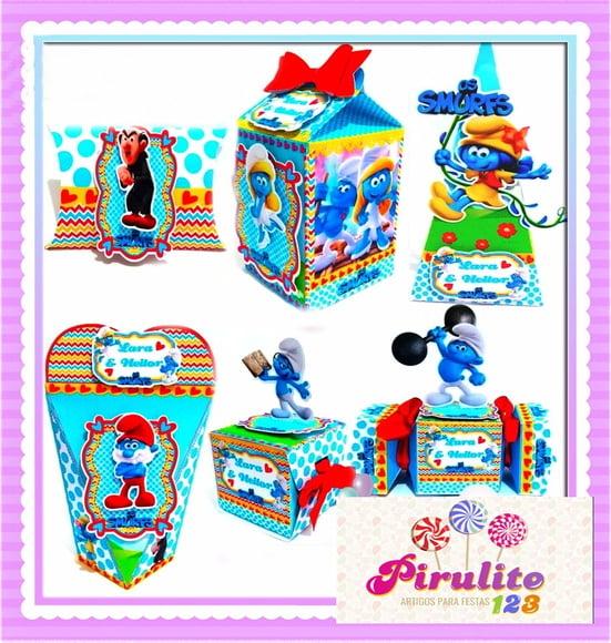 Arquivos de Corte Digitais Smurfs