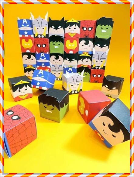 Arquivos Digitais Silhouette Cabeça Super Herois