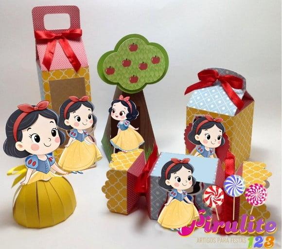 Branca de Neve Baby Arquivo Digital de Corte Studio e pdf