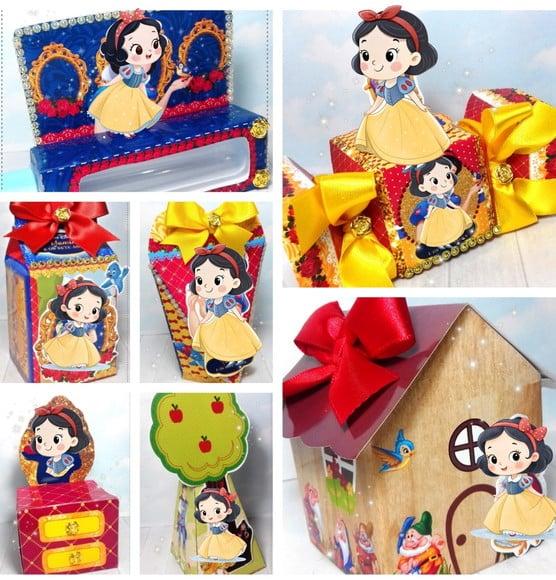 Branca de Neve Baby Arquivo de Corte Studio e pdf