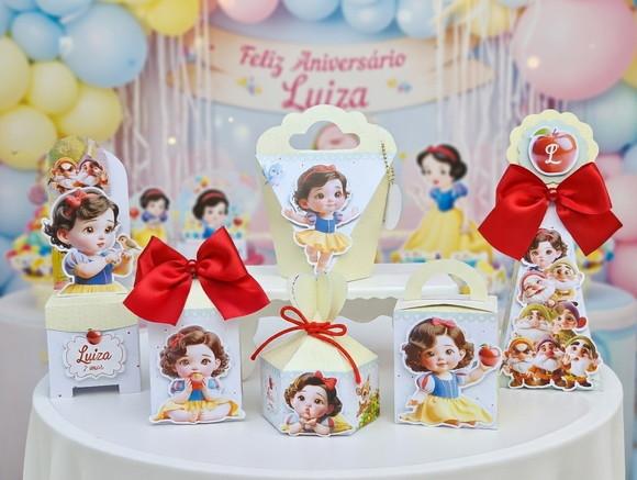 Branca de Neve Baby Cute Arquivo Digital Studio e pdf