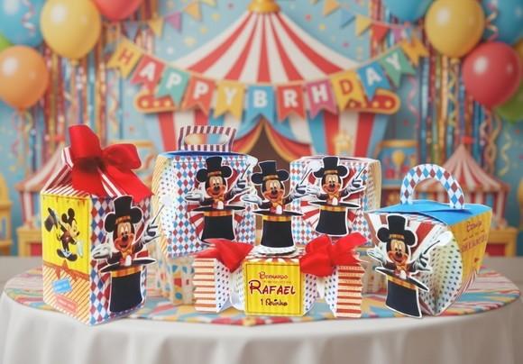 Circo do Mickey Arquivo de Corte Digital Studio