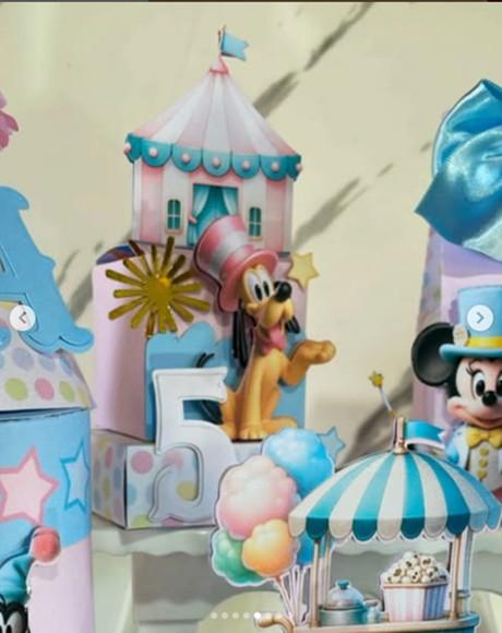 Circo Minnie e Mickey Arquivo Digital de Corte Studio e pdf