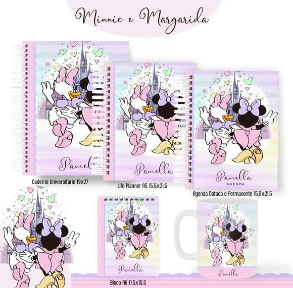Combo de Capas Volta Ás Aulas Minnie e Margarida