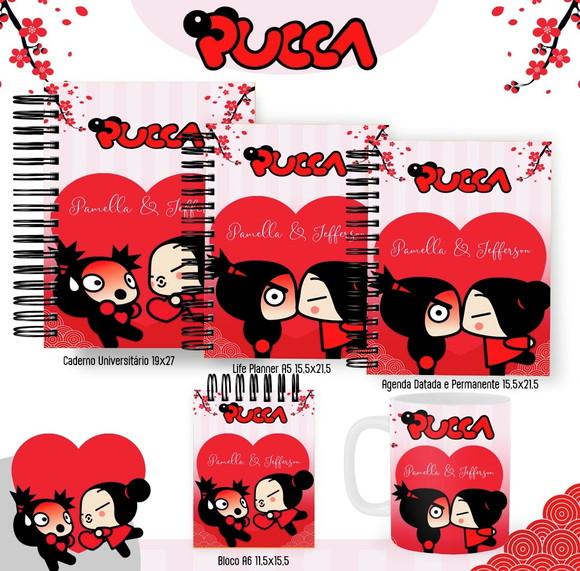 Combo de Capas Volta Ás Aulas Pucca Png/ pdf