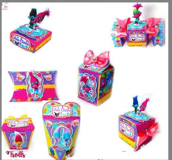 Kit Arquivo de Corte Silhouette Festa Trolls