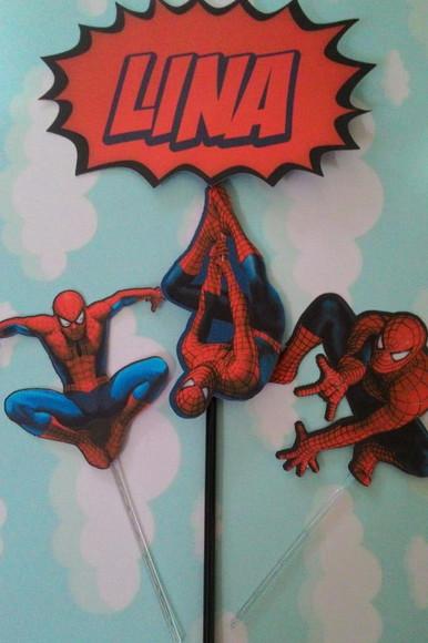 Kit Digital Arquivo Caixas Silhouette Homem Aranha
