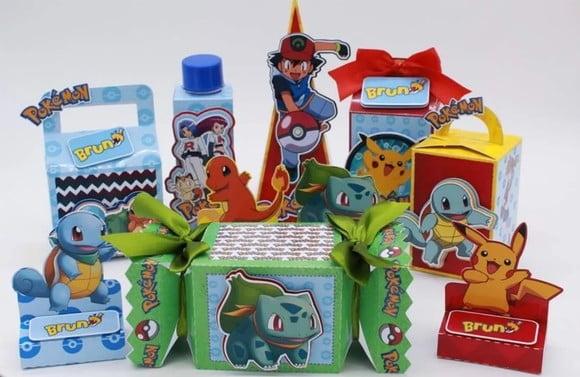 Kit Digital Arquivo de Corte Silhouette Pokemon