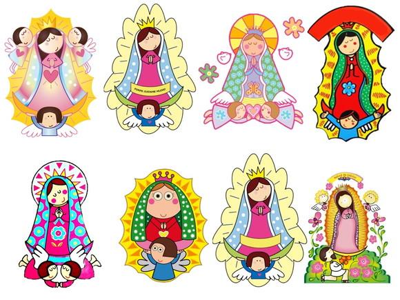 Kit Digital Santinhas em Png