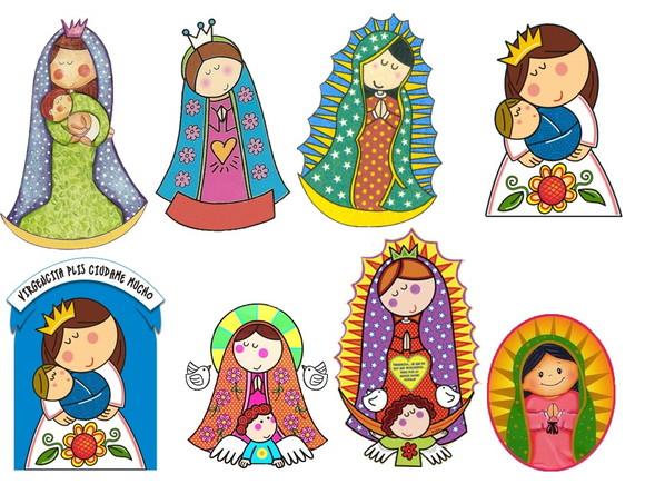 Kit Digital Santinhas em Png