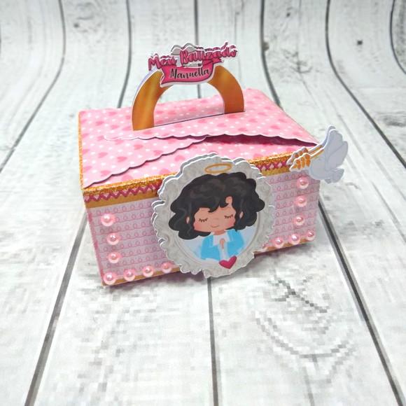 Kit Digital Silhouette Batizado Menina Luxo