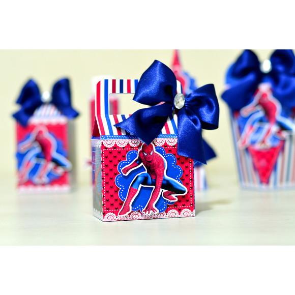 Kit Digital Silhouette Homem Aranha Luxo