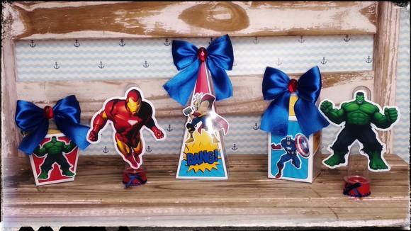 Kit Digital Silhouette Vingadores Luxo Exclusivo