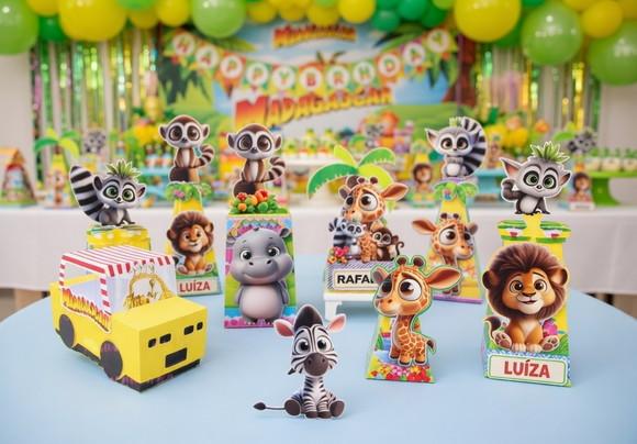 Madagascar Cute Arquivo de Corte Studio e pdf