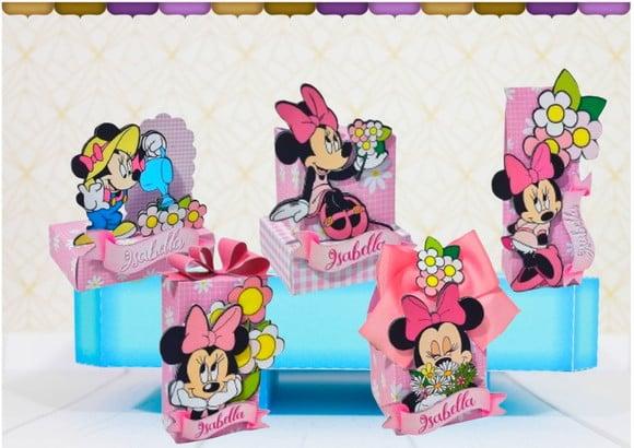Minnie Rosa Jardim Arquivo de Corte Studio e pdf