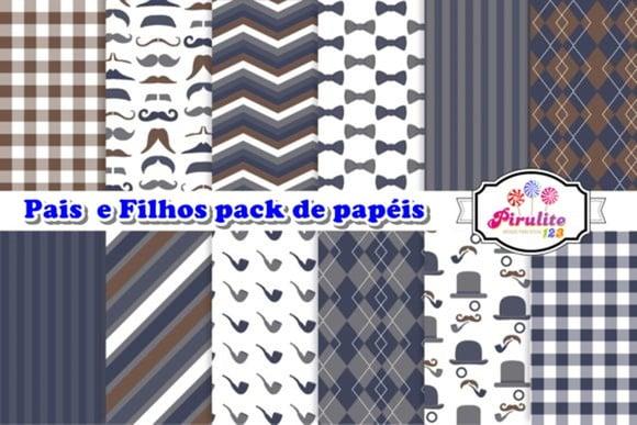 Papeis Digitais Dia dos Pais Luxo