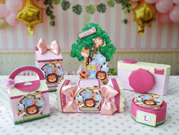 Safari Menina Arquivo de Corte Digital Studio e pdf