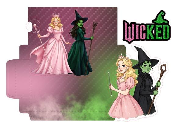 Wicked Arquivo Digital de Corte Studio e pdf