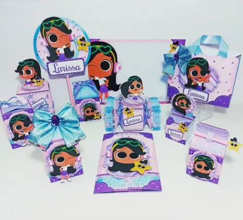 ARQUIVO apliques SILHOUETTE kit ANITIINHA LUXO