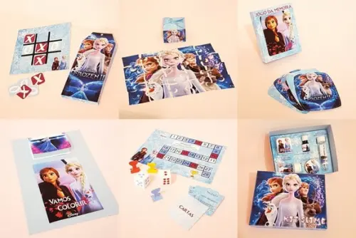 ARQUIVO apliques SILHOUETTE kit diversão FROZEN