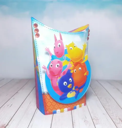 Arquivo Caixa Silhouette Backyardigans