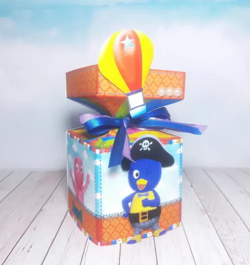 Arquivo Caixa Silhouette Backyardigans
