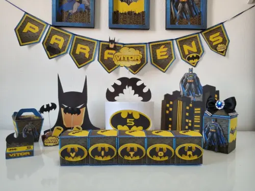 Arquivo Caixa Silhouette Batman Superluxo