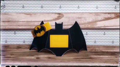 Arquivo Caixa Silhouette Batman Superluxo