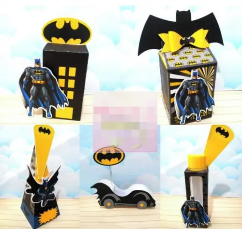 Arquivo Caixa Silhouette Batman Superluxo