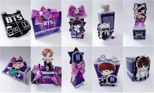 Arquivo Caixa Silhouette Bts Luxo