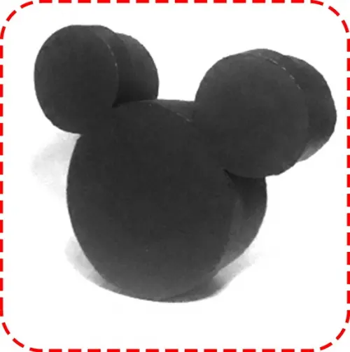 Arquivo Caixa Silhouette Cabeça Mickey