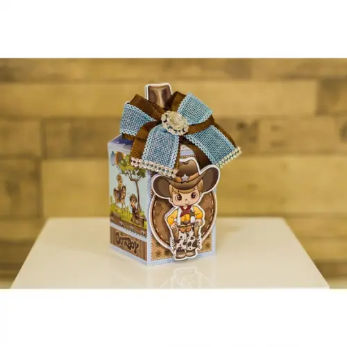 Arquivo Caixa Silhouette Cowboy Superluxo