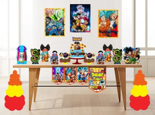 Arquivo Caixa Silhouette Dragon Ball Z Luxo