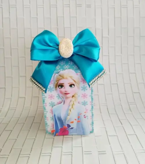 ARQUIVO CAIXA SILHOUETTE FROZEN LUXO