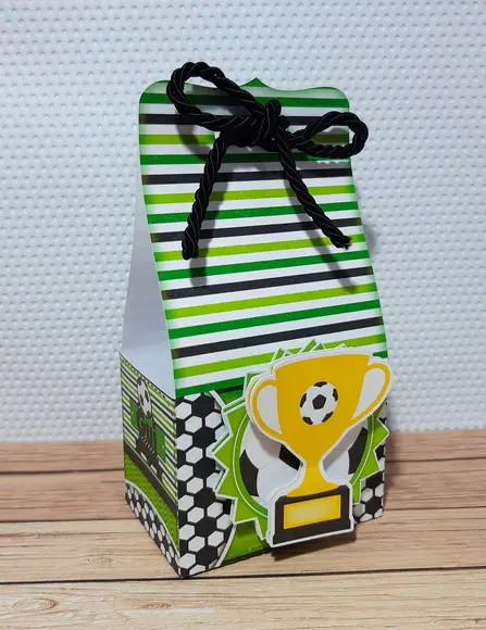 Arquivo Caixa Silhouette Futebol Luxo