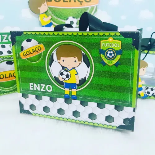 Arquivo Caixa Silhouette Futebol Luxo