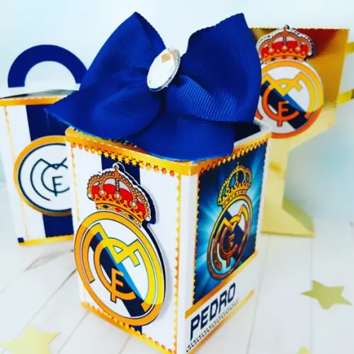 Arquivo Caixa Silhouette Futebol Real Madrid