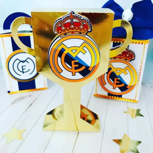 Arquivo Caixa Silhouette Futebol Real Madrid