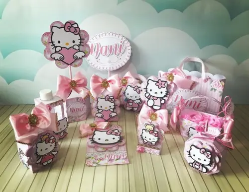 Arquivo Caixa Silhouette Hello Kitty