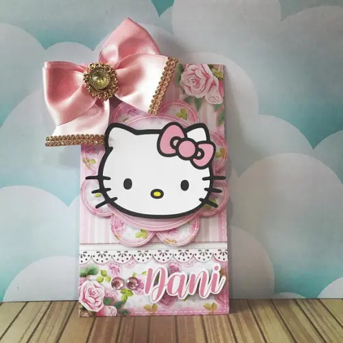 Arquivo Caixa Silhouette Hello Kitty