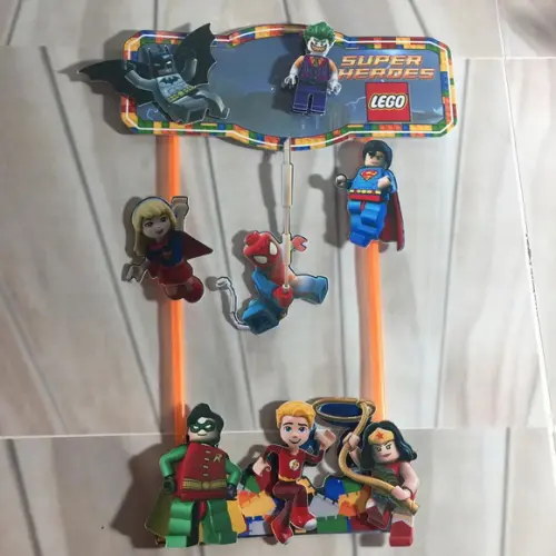 Arquivo Caixa Silhouette Herois Lego